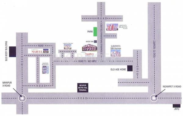 Images for Location Plan of Lakshmi Infratech Marvel Images for Location Plan of Lakshmi Infratech Marvel