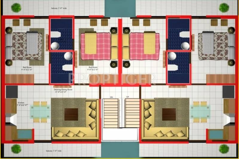 Images for Cluster Plan of Dara The D Homes