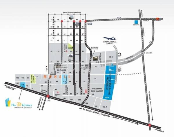 Images for Location Plan of Dara The D Homes