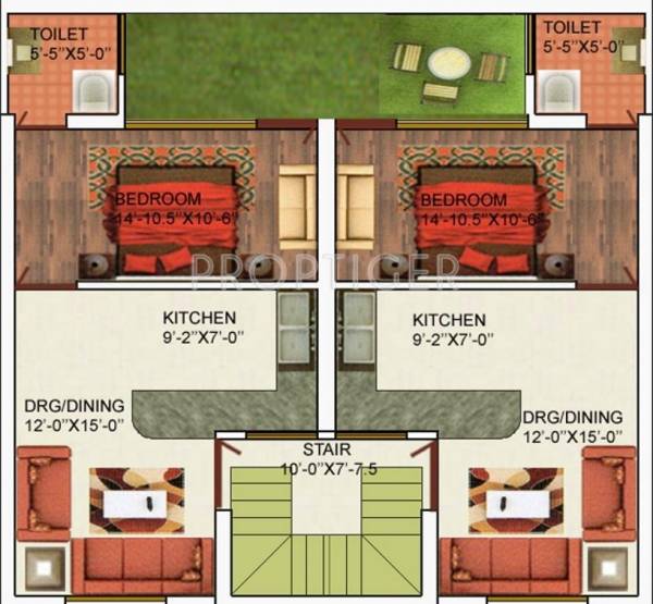 Images for Cluster Plan of Dara Orange Homes Images for Cluster Plan of Dara Orange Homes