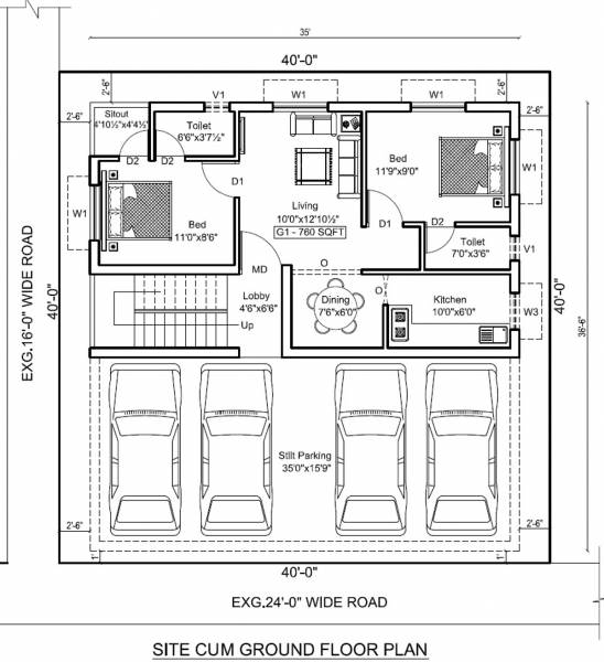 Images for Cluster Plan of Sankar Sesa Residency