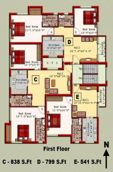 Images for Cluster Plan of JBM Elite Block 3