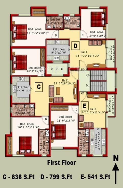 Images for Cluster Plan of JBM Elite Block 3