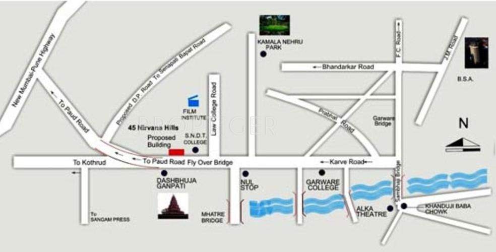  45 nirvana hills Images for Location Plan of KUL 45 Nirvana Hills