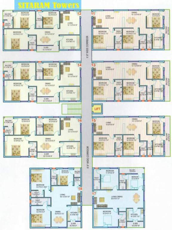 Images for Cluster Plan of Sree Vasanthi Sitaram Towers