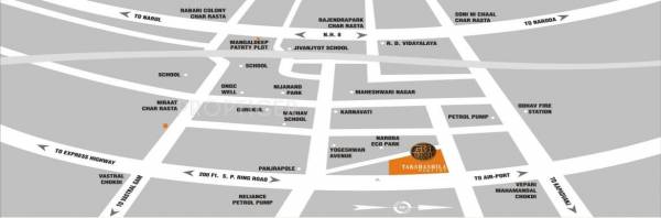 Takshashila Habitat Location Plan