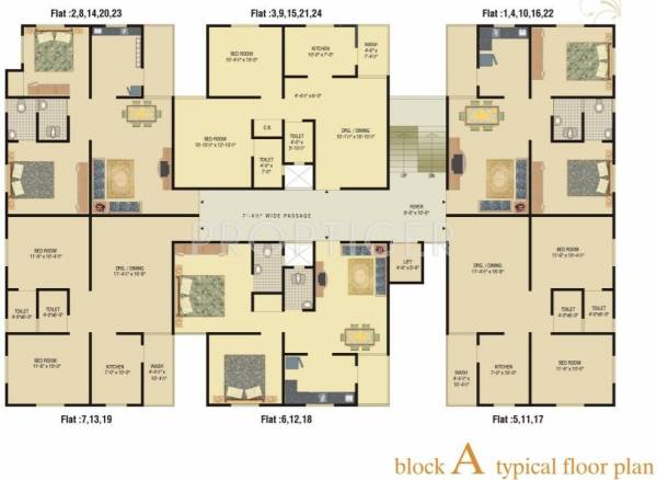Images for Cluster Plan of Takshashila Orient