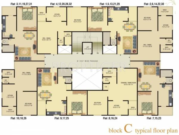 Images for Cluster Plan of Takshashila Orient