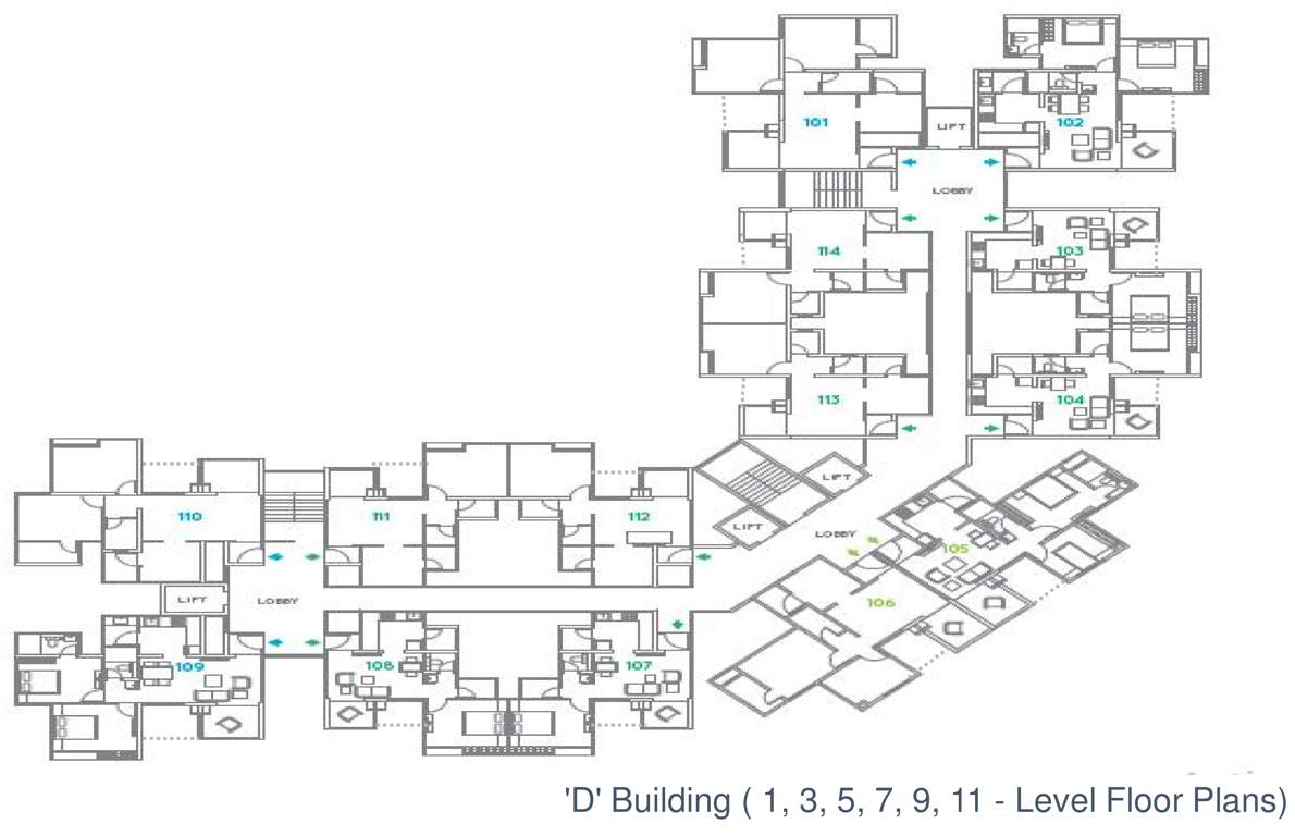 Images for Cluster Plan of Abhinav Pebbles Urbania