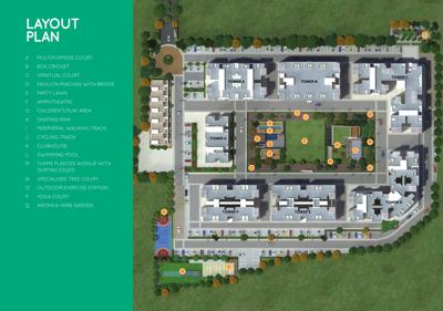Images for Layout Plan of Abhinav Pebbles Urbania Images for Layout Plan of Abhinav Pebbles Urbania