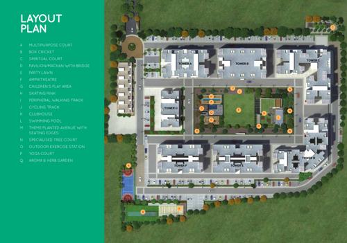 Images for Layout Plan of Abhinav Pebbles Urbania Images for Layout Plan of Abhinav Pebbles Urbania