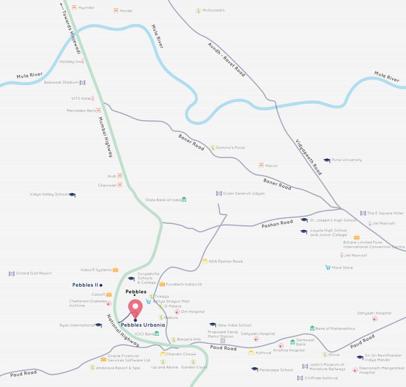 Images for Location Plan of Abhinav Pebbles Urbania