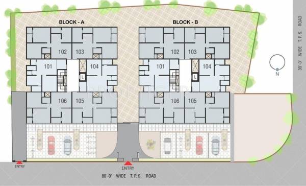 Images for Layout Plan of SWEEMIT Kishan Landmark