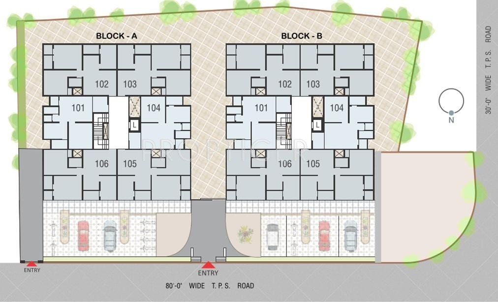 Images for Layout Plan of SWEEMIT Kishan Landmark