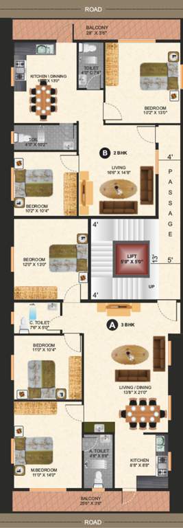 Images for Cluster Plan of  Royal Paradise
