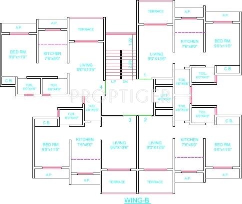 Images for Cluster Plan of Virat Residency II