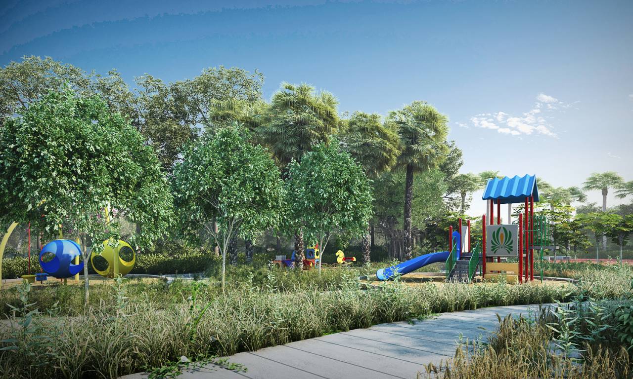  river age Children's play area