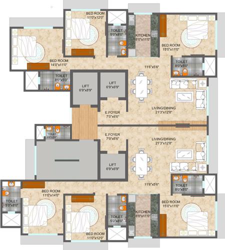 Images for Cluster Plan of L Nagpal Jaswant Heights Images for Cluster Plan of L Nagpal Jaswant Heights