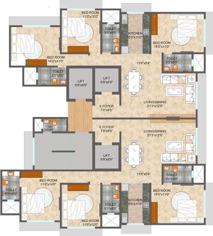 Images for Cluster Plan of L Nagpal Jaswant Heights