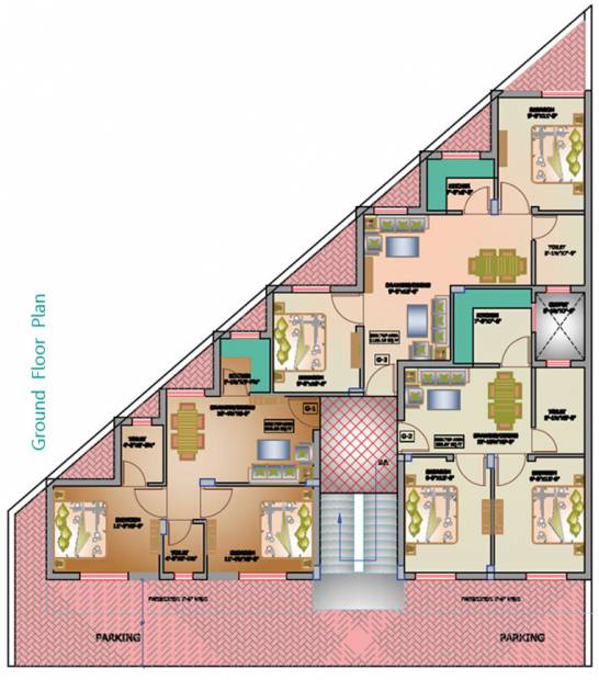 Images for Cluster Plan of Pareek Shree Shyam Sarovar Vth