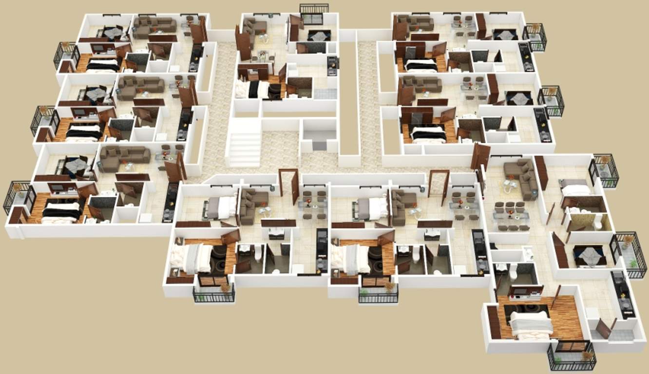  akshara Images for Cluster Plan of Prakruthi Akshara