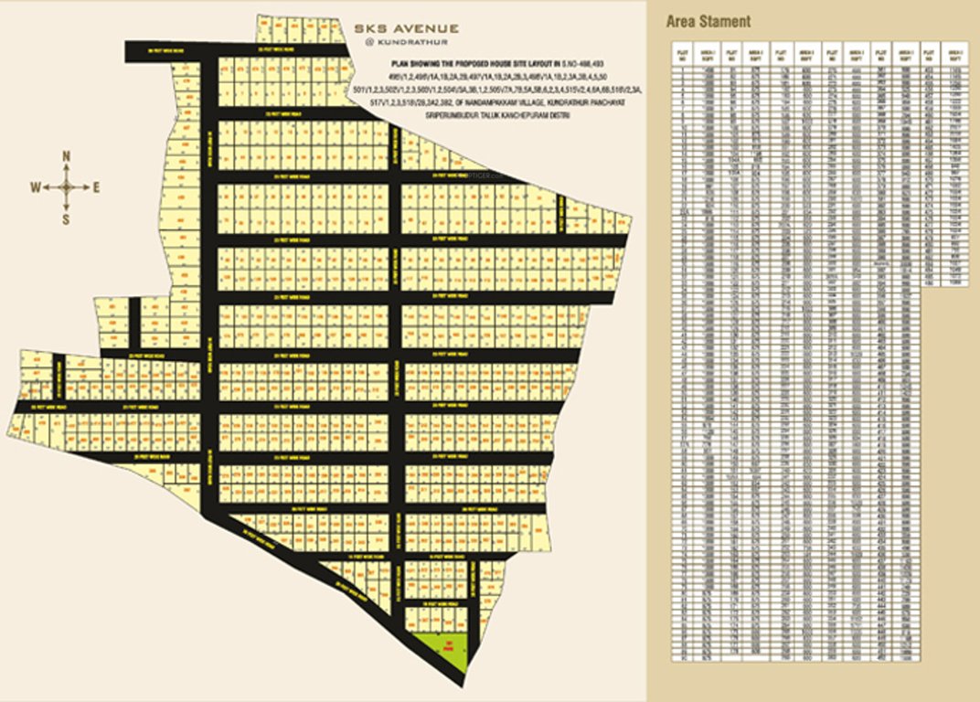 Images for Layout Plan of JHL SKS Avenue