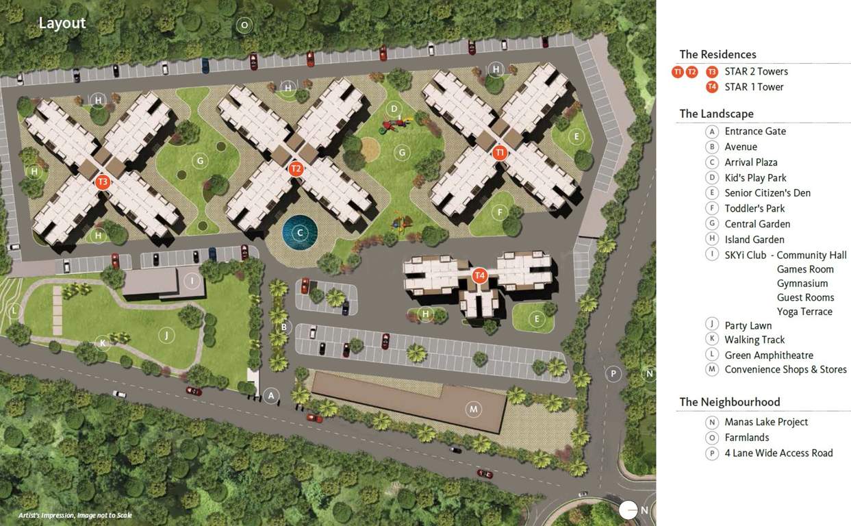  star towers Images for Layout Plan of Skyi Star Towers