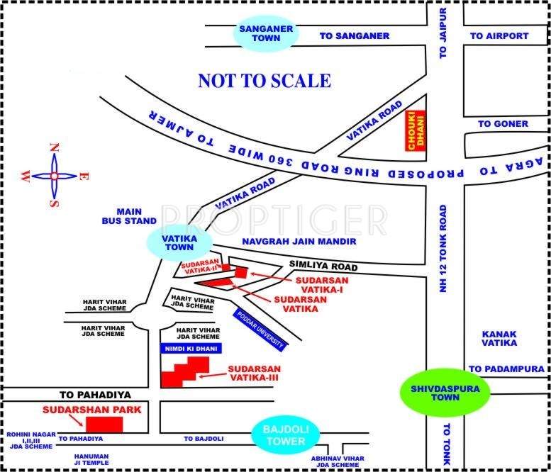 Images for Location Plan of Shree Sudarshan Infra Buildsquare Sudarshan Vatika 2
