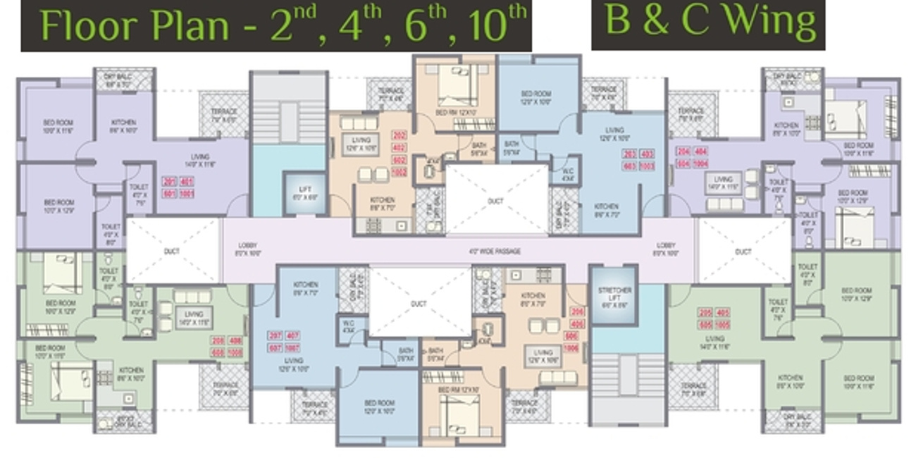 Images for Cluster Plan of Meghraj Sanvi Marvel