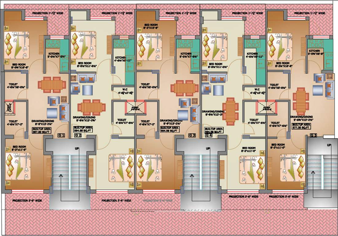 Images for Cluster Plan of Pareek Shree Shyam Vatika 6th