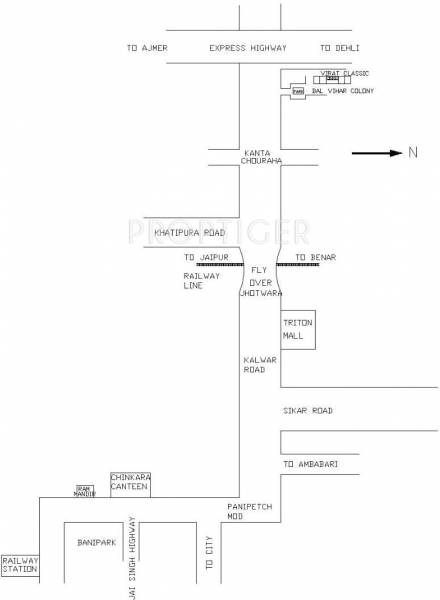 Images for Location Plan of Virat Classic A 98