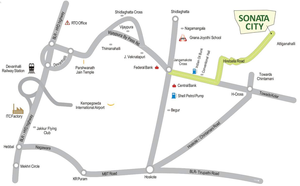 Images for Location Plan of Svamitva Sonata City
