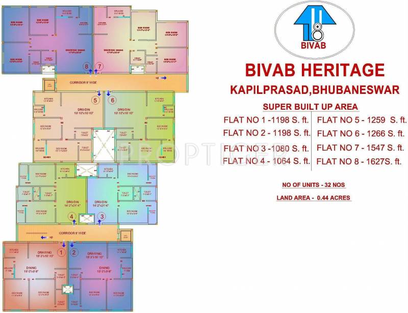 Images for Cluster Plan of Bivab Heritage