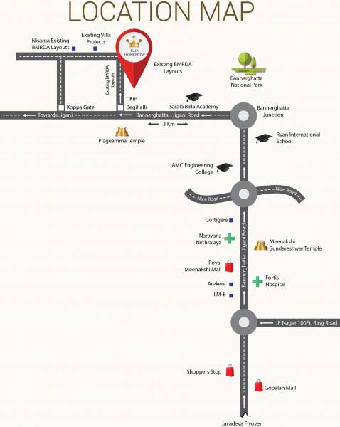 Images for Location Plan of Bhoomika Raja Honeydew