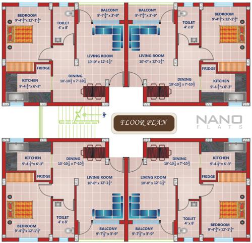 Images for Cluster Plan of Rajul Builders Nano Flats