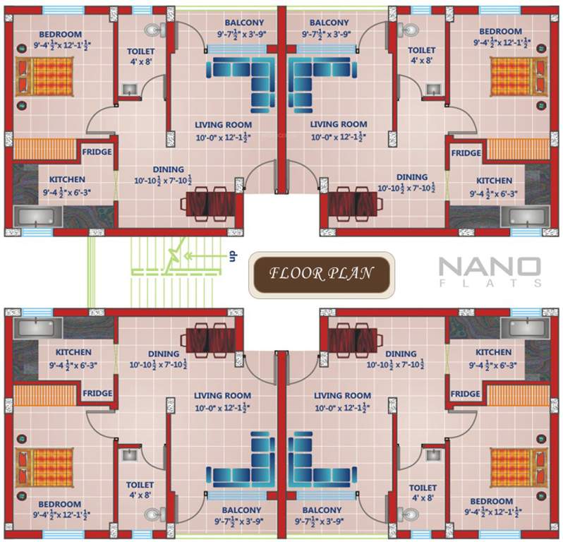 Images for Cluster Plan of Rajul Builders Nano Flats