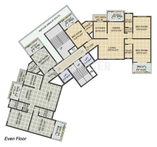 Images for Cluster Plan of Anmol City One