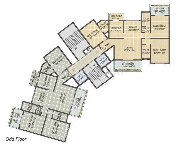 Images for Cluster Plan of Anmol City One