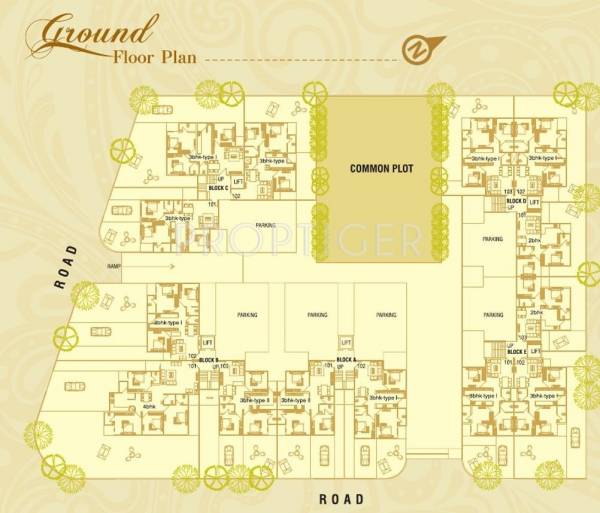 Images for Cluster Plan of Golden Swarnim Hexa
