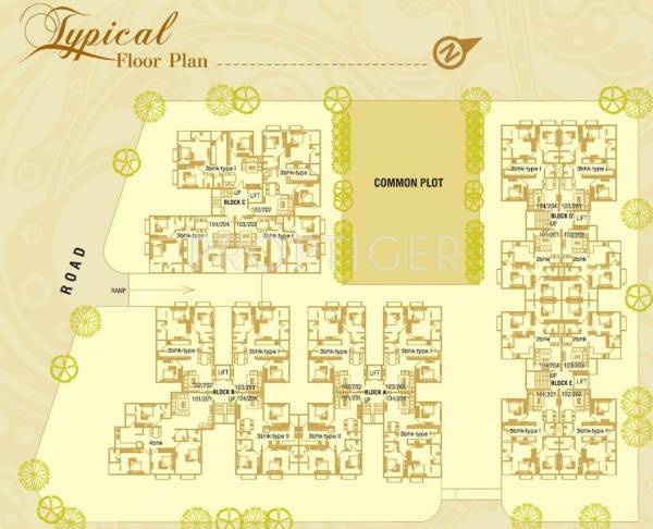 Images for Cluster Plan of Golden Swarnim Hexa