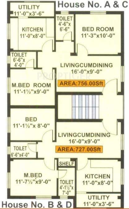 Images for Cluster Plan of Ramani Mayuri Phase III