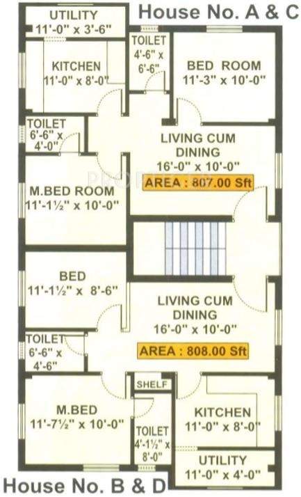 Images for Cluster Plan of Ramani Mayuri Phase III