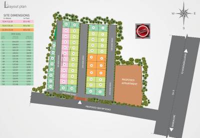 Images for Layout Plan of Surya Hermitage