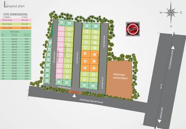 Images for Layout Plan of Surya Hermitage