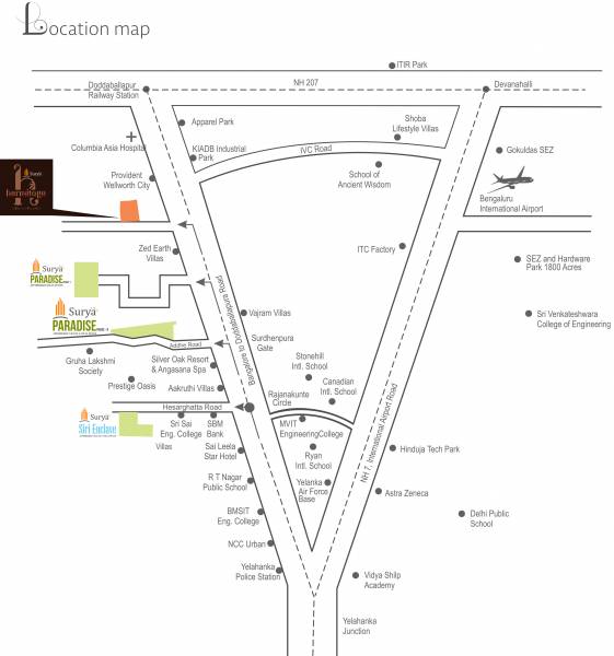 Images for Location Plan of Surya Hermitage