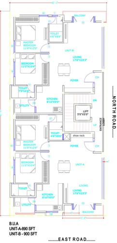 Images for Cluster Plan of Thiru Dhanalaksmi Enclave