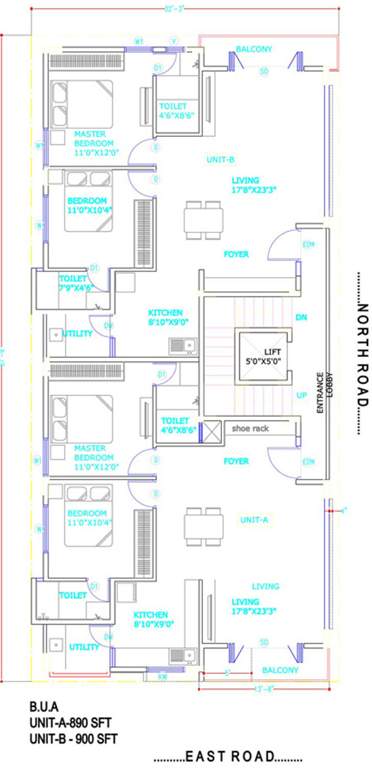 Images for Cluster Plan of Thiru Dhanalaksmi Enclave