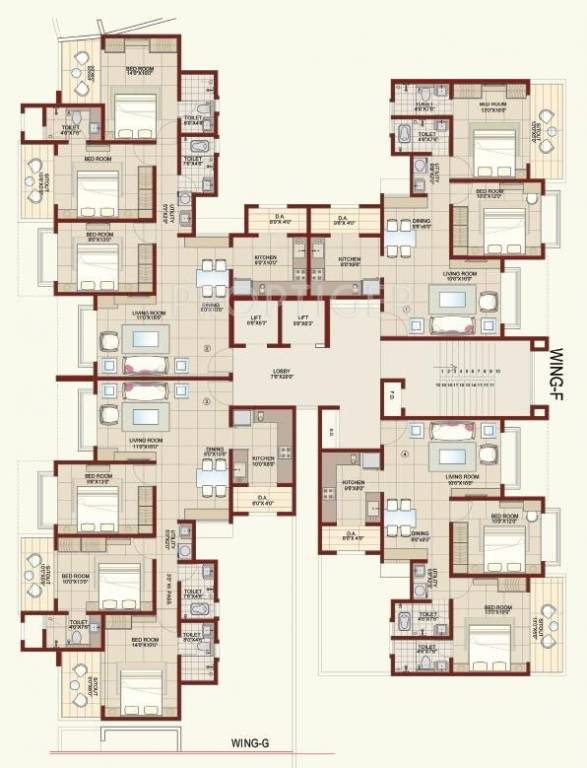 Images for Cluster Plan of Anmol Gold