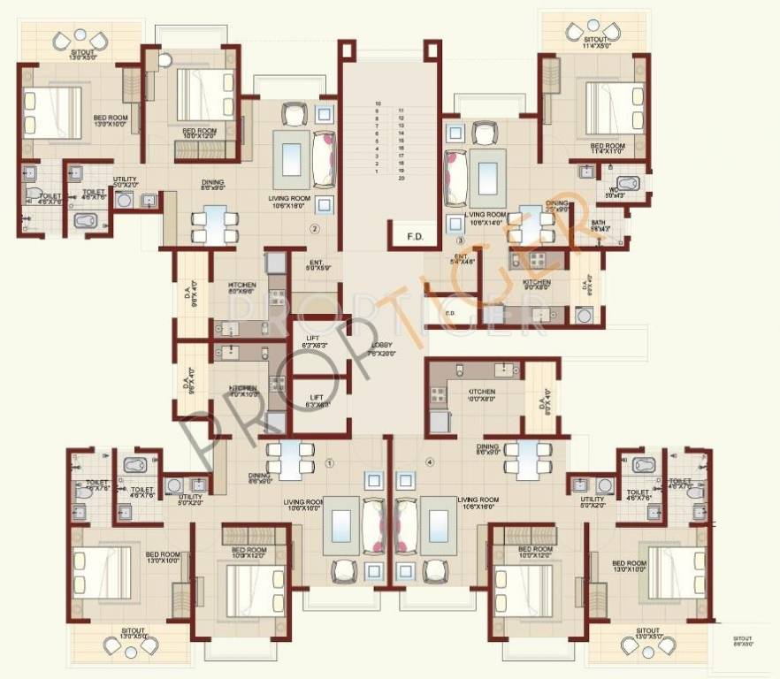 Images for Cluster Plan of Anmol Gold