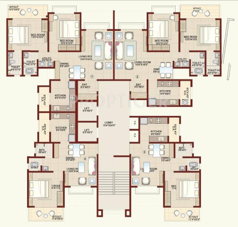 Images for Cluster Plan of Anmol Gold